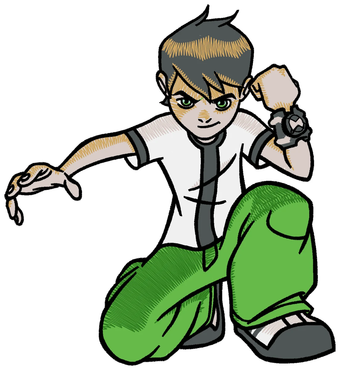 Ben 10 - Ben Tennyson nakış modeli